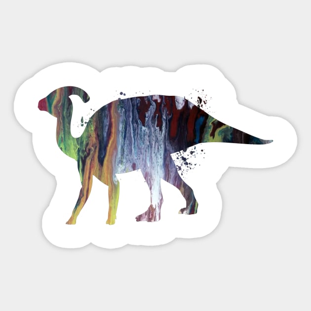 Dinosaur Sticker by TheJollyMarten
